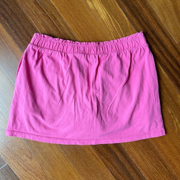 Pink Cotton Skort - Size 10-12 - Picture 2 of 6